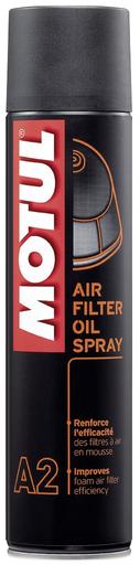 Липкое масло для воздушных фильтров MOTUL A2 Air Filter Oil Spray 0,4 л - Фото 1